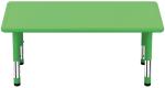 Tisch Felix, rechteckig - grün
