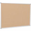 Pinntafel, Textil beige, 90 x 120 cm