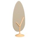 Akustik-Trennwand Arborea Loop 1, H 160 - beige