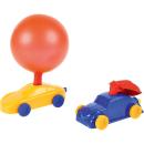 Luftballon-Rennautos