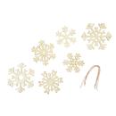 Holz-Anhänger - Schneeflocke