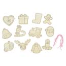 Holz-Anhänger Weihnachtsfreude