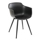 Stuhl Formi, schwarz