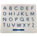 Magnet-Zeichentafel, Buchstaben