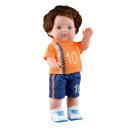 Puppe Robbie, der Fussballer, Grösse 38 cm