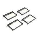 Info Rail - Namen-Clips, 4er-Set