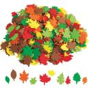 Herbstblätter aus Moosgummi