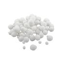 Mini-Pompons, 100 Stck., weiss