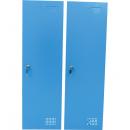 Türen für Metallspind-Korpus, 2 Stck. - blau