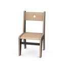 FLO Stuhl 0, SH 21 cm, schwarz