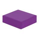Sitzkissen Regenbogen, quadratisch, H 10 cm - lila