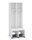 Garderobe Tropfen 2, SH 31 cm, weiss