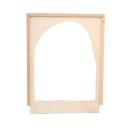 Modulare Spielecke ModuPlay – Wand F, mit Bogenfenster, farblos