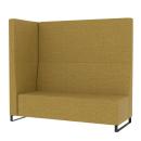 Universum Dreisitzer, H 163 cm, linke Lehne, Bezug KG (899030-T3-B3L-KG)