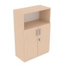 EXPO Kombi-Regal 115 mit Schrank, Ahorn E (D094327-05)