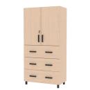 EXPO Schrank 152 mit 3 Schubladen, Ahorn E, (D094351-05)