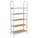 Mehrzweckregal, Basismodul - alufarben