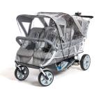 Regenverdeck für Kinderwagen 6-Sitzer