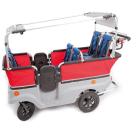 Sonnenschutz E-Turtle Kinderbus, 2-tlg.