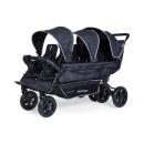 6-Sitzer-Kinderwagen Sixseater, schwarz