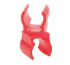 Befestigungsclip Stab/Stab, rot