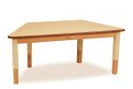 Natura Tisch trapez, 112 x 56 cm, hvst. 32-53 cm