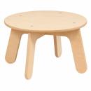 Natura Runder Ahorntisch, klein