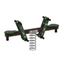 Quadro Rc Federwippe, Beton-Bodenanker