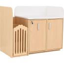 Wickelkommode, B 147,5, Treppe links