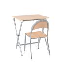 Set Nr. 239 - Gr. 6, Klapptisch Ivo, Einer, mit Stuhl P